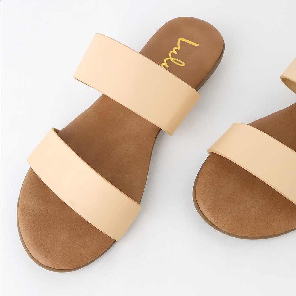 Lulu’s Double Strap Sandals